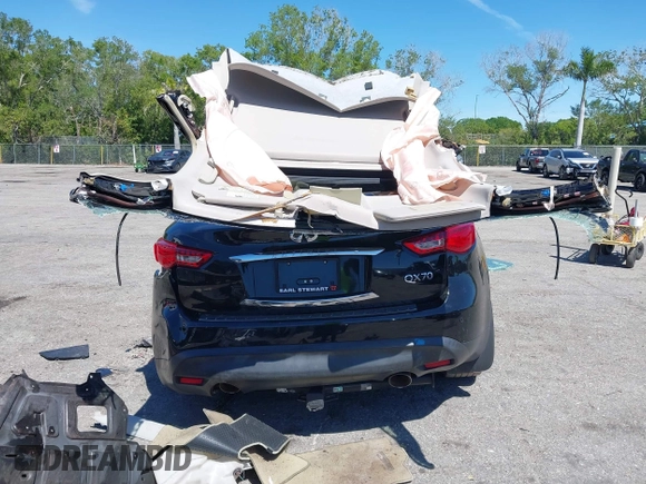 2014 Infiniti QX70 с VIN JN8CS1MU7EM451585, выставлен на аукционе IAAI как лот 41861091 с пробегом Не указан миль и . История ставок и продаж доступна на DreamBid. Изображение 16.