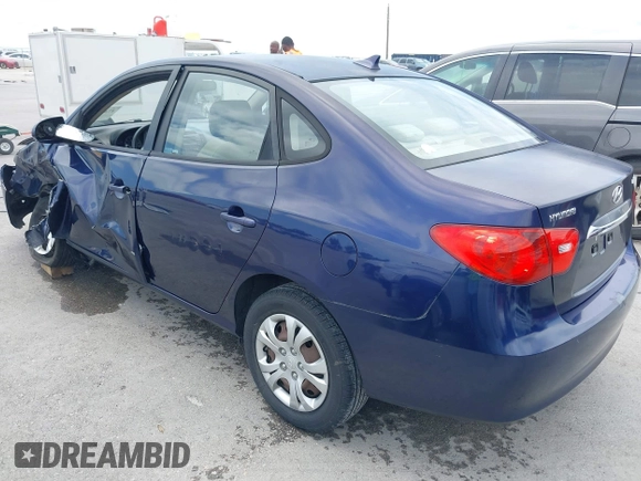 2010 Hyundai Elantra GLS with VIN KMHDU4AD6AU130501, listed as a IAAI auction lot 42466686 with Not provided miles and . Bid and sale history available at DreamBid. Image 3.