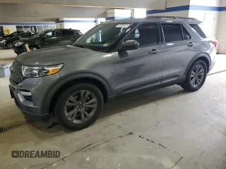 2021 Ford Explorer XLT z VIN 1FMSK7DH9MGB61032, wystawiony jako Copart lot #60046225 z przebiegiem 125 918 mil mil oraz Czysty tytuł • Clean title. Historia ofert i sprzedaży dostępna na DreamBid. Obrazek 1.