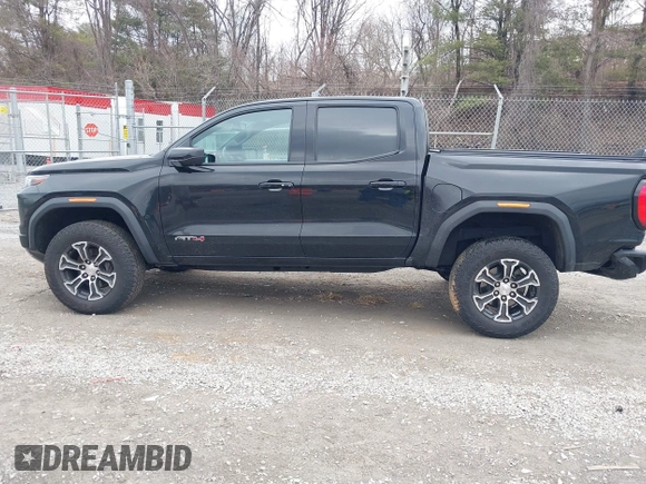 2023 GMC Canyon 4WD AT4 with VIN 1GTP6DEK9P1151776, listed as a IAAI auction lot 41655533 with 11,750 mi miles. Bid and sale history available at carsss.com. Image 14.