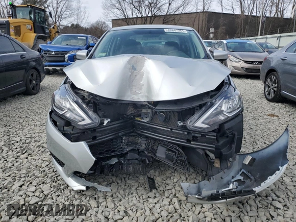 2019 Nissan Sentra SV with VIN 3N1AB7AP7KY246607, listed as a Copart auction lot 48847265 with 63,054 mi miles and Salvage Title. Bid and sale history available at DreamBid. Image 5.