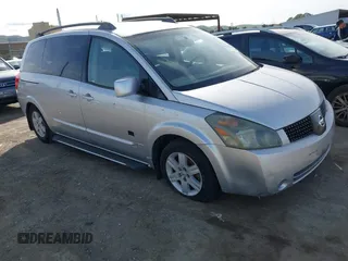 2004 Nissan Quest S with VIN 5N1BV28U94N318734, listed as a IAAI auction lot 41610533 with Not Provided miles. Bid and sale history available at carsss.com. Image 1.