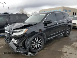 2022 Honda Pilot Touring 7-Passenger with VIN 5FNYF6H62NB084022, listed as a Copart auction lot 44793355 with 62,906 mi miles and Salvage Title. Bid and sale history available at carsss.com. Image 1.
