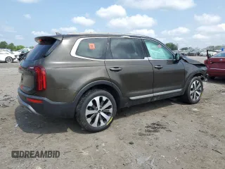 2022 Kia Telluride S z VIN 5XYP64HC1NG257897, wystawiony jako Copart lot #59868225 z przebiegiem 86 096 mil mil oraz Szkoda całkowita • Salvage title. Historia ofert i sprzedaży dostępna na DreamBid. Obrazek 3.