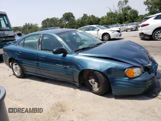 2002 Pontiac Grand Am SE with VIN 1G2NE52F52C210198, listed as a Copart auction lot 62926284 with 141,419 mi miles and Salvage Title. Bid and sale history available at carsss.com. Image 4.
