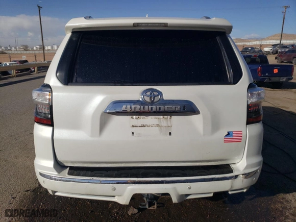 2014 Toyota 4Runner SR5 with VIN JTEZU5JR3E5065310, listed as a Copart auction lot 47571185 with 267,979 mi miles and Salvage Title. Bid and sale history available at carsss.com. Image 6.