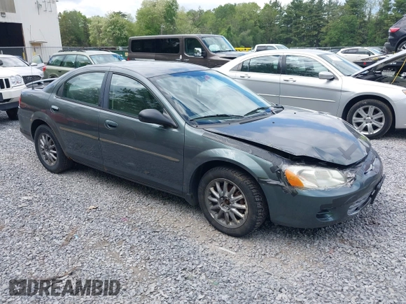 2002 Chrysler Sebring LX z VIN 1C3EL46X32N215942, wystawiony jako IAAI lot #42399971 z przebiegiem 203 263 mil mil oraz . Historia ofert i sprzedaży dostępna na DreamBid. Obrazek 1.
