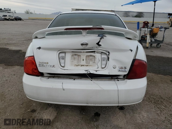 2005 Nissan Sentra S z VIN 3N1CB51D75L514107, wystawiony jako Copart lot #58093555 z przebiegiem 143 886 mil mil oraz Szkoda całkowita • Salvage title. Historia ofert i sprzedaży dostępna na DreamBid. Obrazek 6.