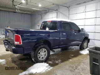 2017 Ram 2500 Laramie with VIN 3C6UR5FLXHG571712, listed as a Copart auction lot 43586025 with 197,337 mi miles and Salvage Title. Bid and sale history available at carsss.com. Image 3.