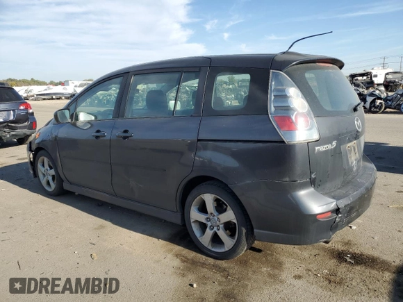 2006 Mazda 5 Sport with VIN JM1CR293160102508, listed as a Copart auction lot 76204204 with 267,065 mi miles and Salvage Title. Bid and sale history available at DreamBid. Image 2.