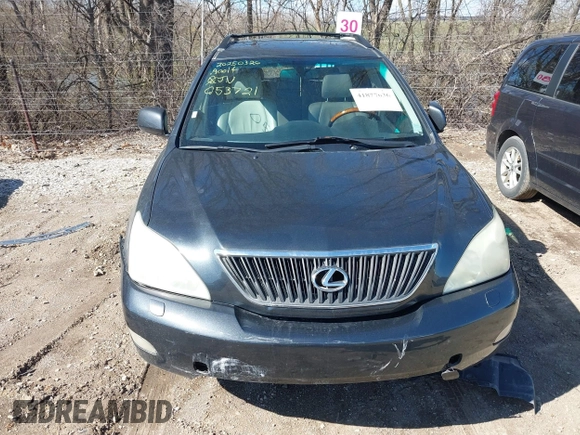 2004 Lexus RX 330 with VIN JTJHA31U540053721, listed as a IAAI auction lot 41877636 with 158,798 mi miles. Bid and sale history available at carsss.com. Image 12.