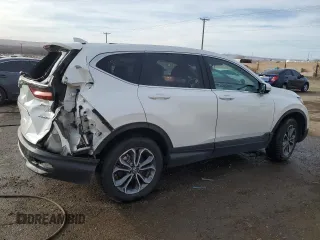 2021 Honda CR-V EX with VIN 2HKRW2H51MH677438, listed as a Copart auction lot 45311195 with 39,217 mi miles and Salvage Title. Bid and sale history available at carsss.com. Image 3.
