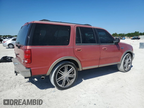 2001 Ford Expedition Eddie Bauer with VIN 1FMRU17W41LB82891, listed as a Copart auction lot 49628365 with 213,712 mi miles and Non repairable. Bid and sale history available at DreamBid. Image 3.