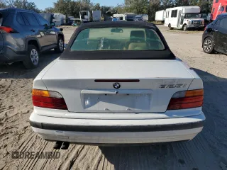 1995 BMW 3 Series 325iC with VIN WBABJ632XSJD38394, listed as a Copart auction lot 81062244 with 92,281 mi miles and Salvage Title. Bid and sale history available at carsss.com. Image 6.
