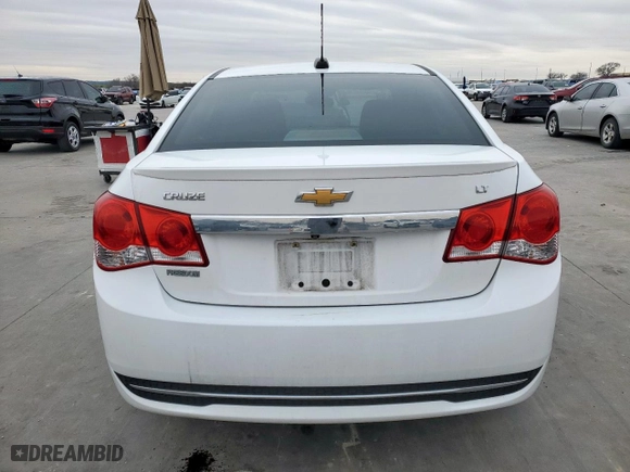 2016 Chevrolet Cruze Limited LT with VIN 1G1PE5SB7G7123509, listed as a Copart auction lot 45837585 with 124,291 mi miles and Salvage Title. Bid and sale history available at carsss.com. Image 6.