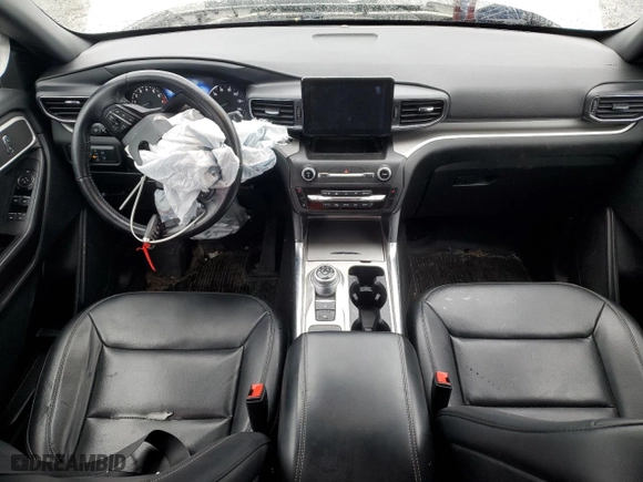 2020 Ford Explorer XLT with VIN 1FMSK7DH2LGB00670, listed as a Copart auction lot 44313725 with 107,244 mi miles and Salvage Title. Bid and sale history available at carsss.com. Image 8.