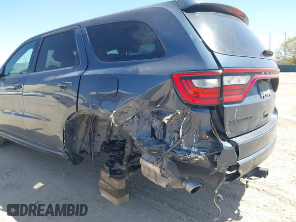 2020 Dodge Durango R/T with VIN 1C4SDHCT3LC166386, listed as a IAAI auction lot 41816139 with 104,637 mi miles and . Bid and sale history available at DreamBid. Image 6.