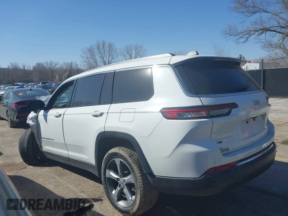 2022 Jeep Grand Cherokee Limited with VIN 1C4RJJBG1N8568383, listed as a IAAI auction lot 41734465 with 42,410 mi miles and . Bid and sale history available at DreamBid. Image 15.
