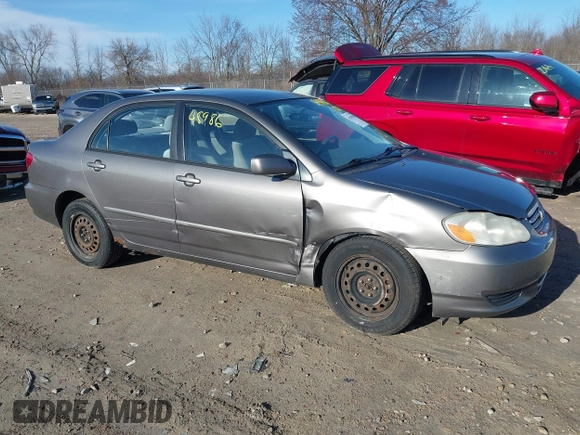 2004 Toyota Corolla CE with VIN 1NXBR38EX4Z265969, listed as a IAAI auction lot 41948986 with 235,816 mi miles. Bid and sale history available at carsss.com. Image 1.