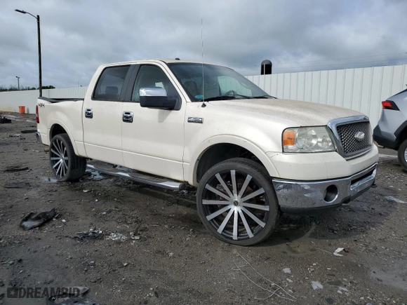 2008 Ford F-150 XLT with VIN 1FTPW14V48FB90869, listed as a Copart auction lot 53634114 with 180,996 mi miles and Salvage Title. Bid and sale history available at carsss.com. Image 4.