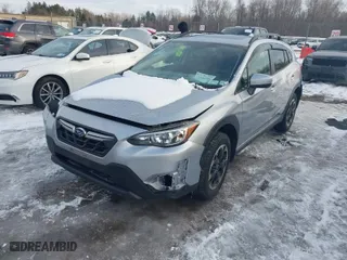 2021 Subaru Crosstrek Premium with VIN JF2GTAEC6M8394613, listed as a IAAI auction lot 41690540 with 55,989 mi miles. Bid and sale history available at carsss.com. Image 2.