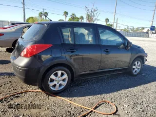 2007 Nissan Versa 1.8 S with VIN 3N1BC13E27L360139, listed as a Copart auction lot 49648825 with 266,208 mi miles and Salvage Title. Bid and sale history available at carsss.com. Image 3.
