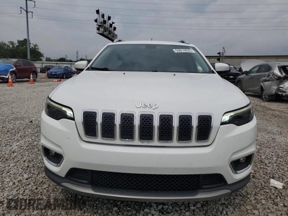 2019 Jeep Cherokee Limited with VIN 1C4PJLDB0KD438585, listed as a Copart auction lot 59818835 with 117,809 mi miles and Salvage title. Bid and sale history available at DreamBid. Image 5.