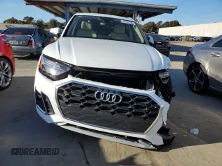 2024 Audi Q5 S line Premium with VIN WA1G2AFY0R2101708, listed as a Copart auction lot 44791195 with 7,088 mi miles and Salvage title. Bid and sale history available at DreamBid. Image 5.