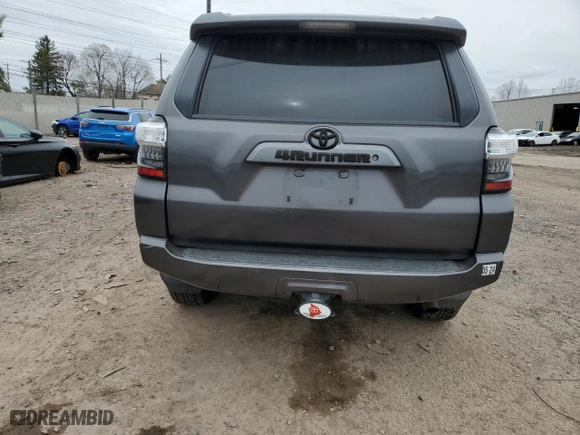 2019 Toyota 4Runner SR5 with VIN JTEBU5JR2K5661506, listed as a Copart auction lot 51609215 with 65,133 mi miles and Salvage Title. Bid and sale history available at carsss.com. Image 6.