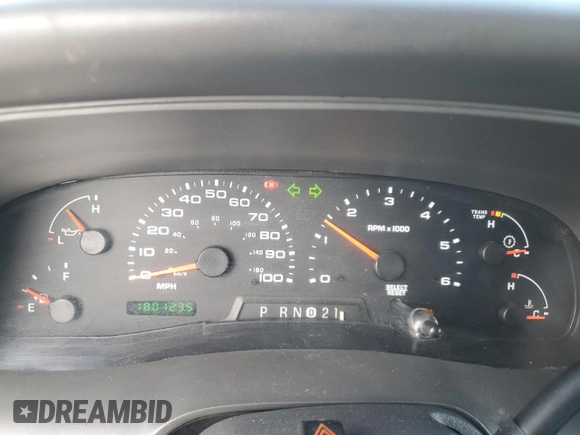 2003 Ford Excursion Special Serv z VIN 1FMNU41S13EC23961, wystawiony jako Copart lot #56982865 z przebiegiem 180 123 mil mil oraz Szkoda całkowita • Salvage title. Historia ofert i sprzedaży dostępna na DreamBid. Obrazek 9.
