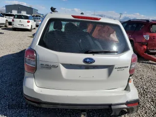 2015 Subaru Forester 2.5i with VIN JF2SJAAC6FG500198, listed as a Copart auction lot 46878915 with Not Provided miles and Salvage Title. Bid and sale history available at carsss.com. Image 6.