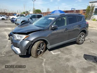 2018 Toyota RAV4 XLE with VIN JTMRFREVXJD251679, listed as a Copart auction lot 49454115 with 48,385 mi miles and Salvage Title. Bid and sale history available at DreamBid. Image 1.