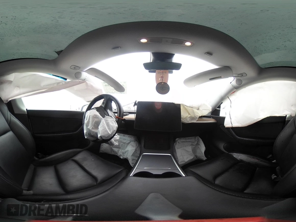 2022 Tesla Model Y Performance with VIN 7SAYGDEFXNF384268, listed as a IAAI auction lot 41558359 with 33,870 mi miles and . Bid and sale history available at DreamBid. Image 19.