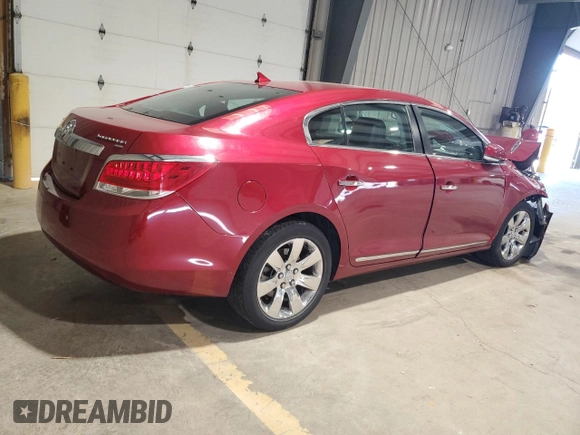 2010 Buick LaCrosse CXL with VIN 1G4GC5EG4AF250649, listed as a Copart auction lot 65849875 with 81,574 mi miles and Salvage title. Bid and sale history available at DreamBid. Image 3.