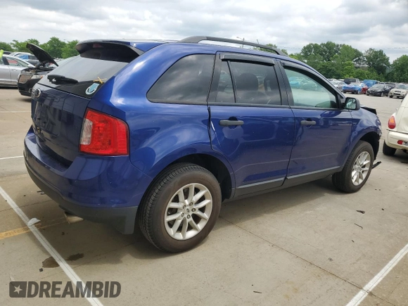 2013 Ford Edge SE with VIN 2FMDK3GC3DBB20839, listed as a Copart auction lot 59858025 with 93,398 mi miles and Salvage title. Bid and sale history available at DreamBid. Image 3.