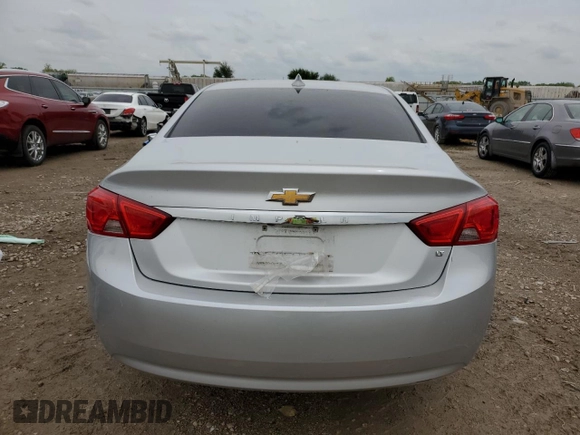 2018 Chevrolet Impala LT with VIN 1G1105SA8JU138945, listed as a Copart auction lot 54595225 with Not Provided miles and Clean Title. Bid and sale history available at DreamBid. Image 6.