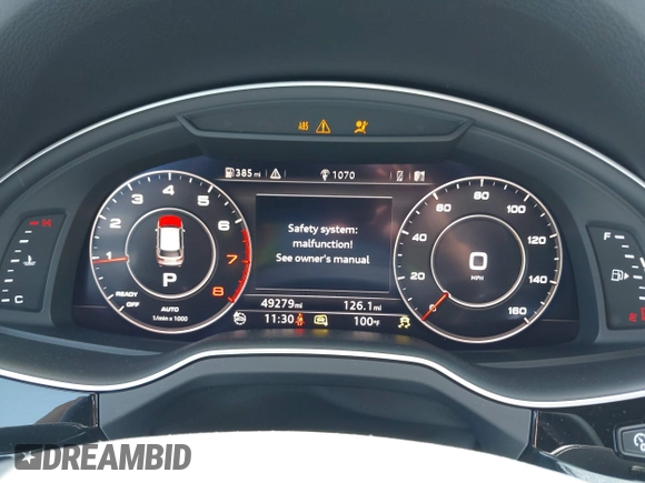 2017 Audi Q7 Prestige with VIN WA1VAAF72HD035098, listed as a IAAI auction lot 42664203 with 49,279 mi miles and . Bid and sale history available at DreamBid. Image 7.
