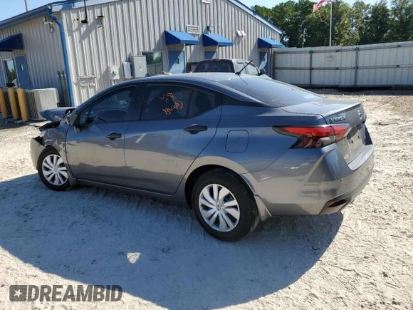 2021 Nissan Versa S with VIN 3N1CN8DV2ML808526, listed as a Copart auction lot 46196915 with 45,181 mi miles and Non Repairable. Bid and sale history available at carsss.com. Image 2.