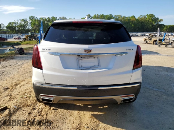 2023 Cadillac XT5 FWD Premium Luxury with VIN 1GYKNCR44PZ159038, listed as a Copart auction lot 50614465 with 11,781 mi miles and Salvage Title. Bid and sale history available at carsss.com. Image 6.