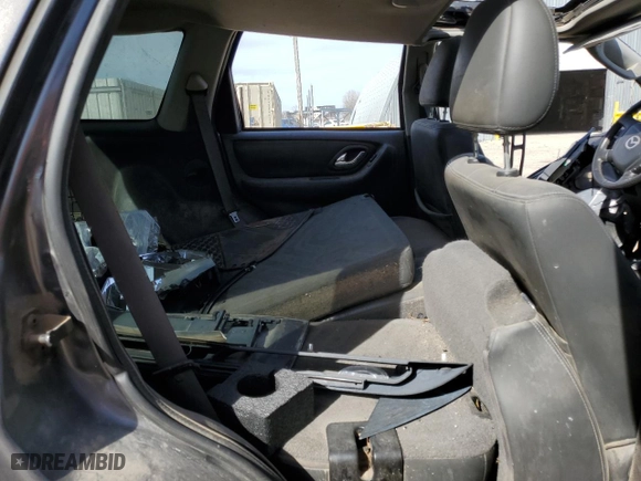 2006 Mazda Tribute s with VIN 4F2YZ961X6KM35781, listed as a Copart auction lot 44906664 with 0 mi miles and Salvage Title. Bid and sale history available at carsss.com. Image 10.