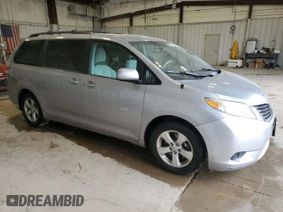2013 Toyota Sienna LE AAS with VIN 5TDKK3DC5DS290764, listed as a Copart auction lot 60247735 with 143,014 mi miles and Clean title. Bid and sale history available at DreamBid. Image 4.