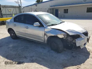 2006 Mazda 3 i with VIN JM1BK12F261537305, listed as a Copart auction lot 42549055 with Not Provided miles and Salvage Title. Bid and sale history available at carsss.com. Image 4.