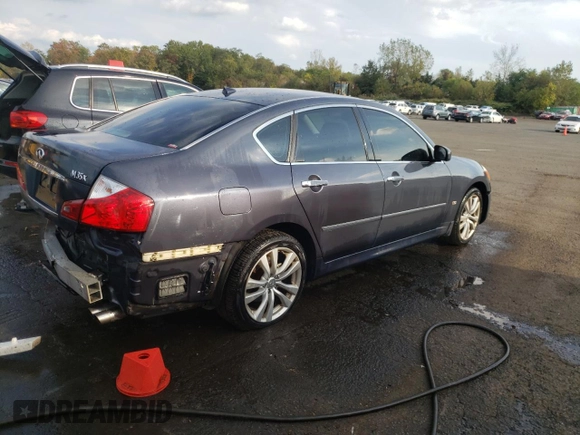 2008 Infiniti M with VIN JNKAY01F18M656632, listed as a Copart auction lot 74304364 with 233,338 mi miles and Salvage Title. Bid and sale history available at DreamBid. Image 3.
