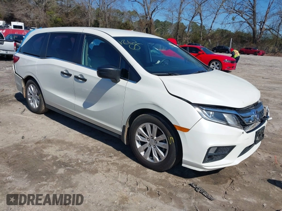 2019 Honda Odyssey LX with VIN 5FNRL6H23KB049236, listed as a IAAI auction lot 41633339 with 96,000 mi miles and . Bid and sale history available at DreamBid. Image 1.