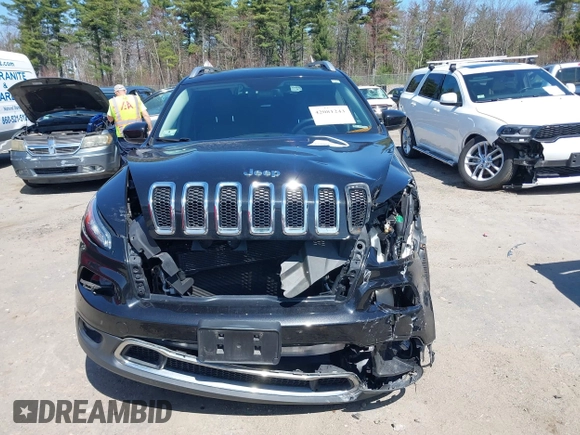 2014 Jeep Cherokee Limited with VIN 1C4PJMDS7EW247020, listed as a IAAI auction lot 42081243 with 46,499 mi miles. Bid and sale history available at carsss.com. Image 6.