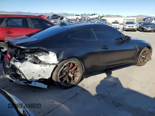 2022 BMW M4 Competition xDrive with VIN WBS43AZ0XNCK22593, listed as a Copart auction lot 48216625 with 19,447 mi miles and Salvage Title. Bid and sale history available at carsss.com. Image 3.