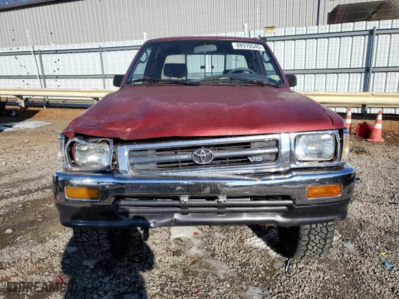 1993 Toyota 4WD Pickups DLX with VIN JT4VN13D5P5112012, listed as a Copart auction lot 88970545 with 224973 miles and Salvage Title. Bid and sale history available at carsss.com. Image 5.