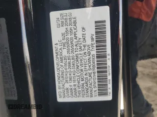 2024 Honda Pilot Elite with VIN 5FNYG1H87RB045935, listed as a Copart auction lot 43043765 with 10,544 mi miles and Salvage Title. Bid and sale history available at carsss.com. Image 16.