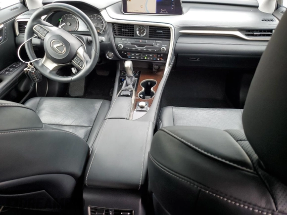 2016 Lexus RX 350 with VIN 2T2BZMCA2GC044863, listed as a Copart auction lot 64636105 with 42,158 mi miles and Salvage title. Bid and sale history available at DreamBid. Image 8.