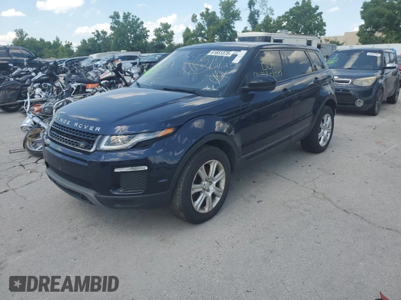 2018 Land Rover Range Rover Evoque SE with VIN SALVP2RX3JH280442, listed as a Copart auction lot 61651375 with 107,604 mi miles and Clean title. Bid and sale history available at DreamBid. Image 1.